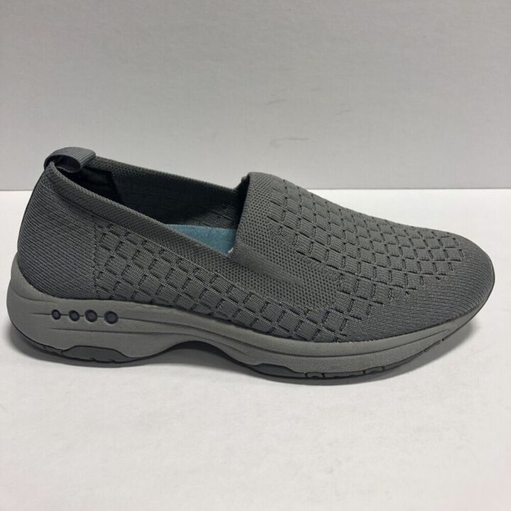 Easy Spirit Women’s Tech 2, Gray Slip-On Shoes, Size 6W